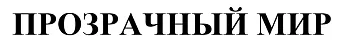 ООО "Прозрачный Мир"